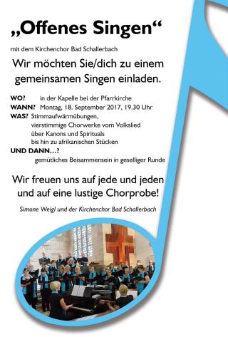 Plakatgestaltung: Christian Unterhuber offenes singen 320px